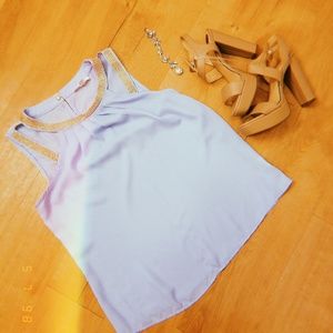 BABY BLUE DIAMOND TOP